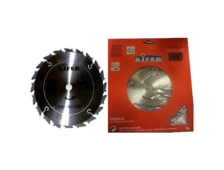 Sifer disco desbrozadora 250x25,4x3.0 z20 2502543-20