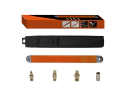 Juego De Llaves De Extensión Acodadas De 3/8", Multifuncionales, Con Trinquete Largo, Universales, De Acero De Alto Carbono, Color Naranja.