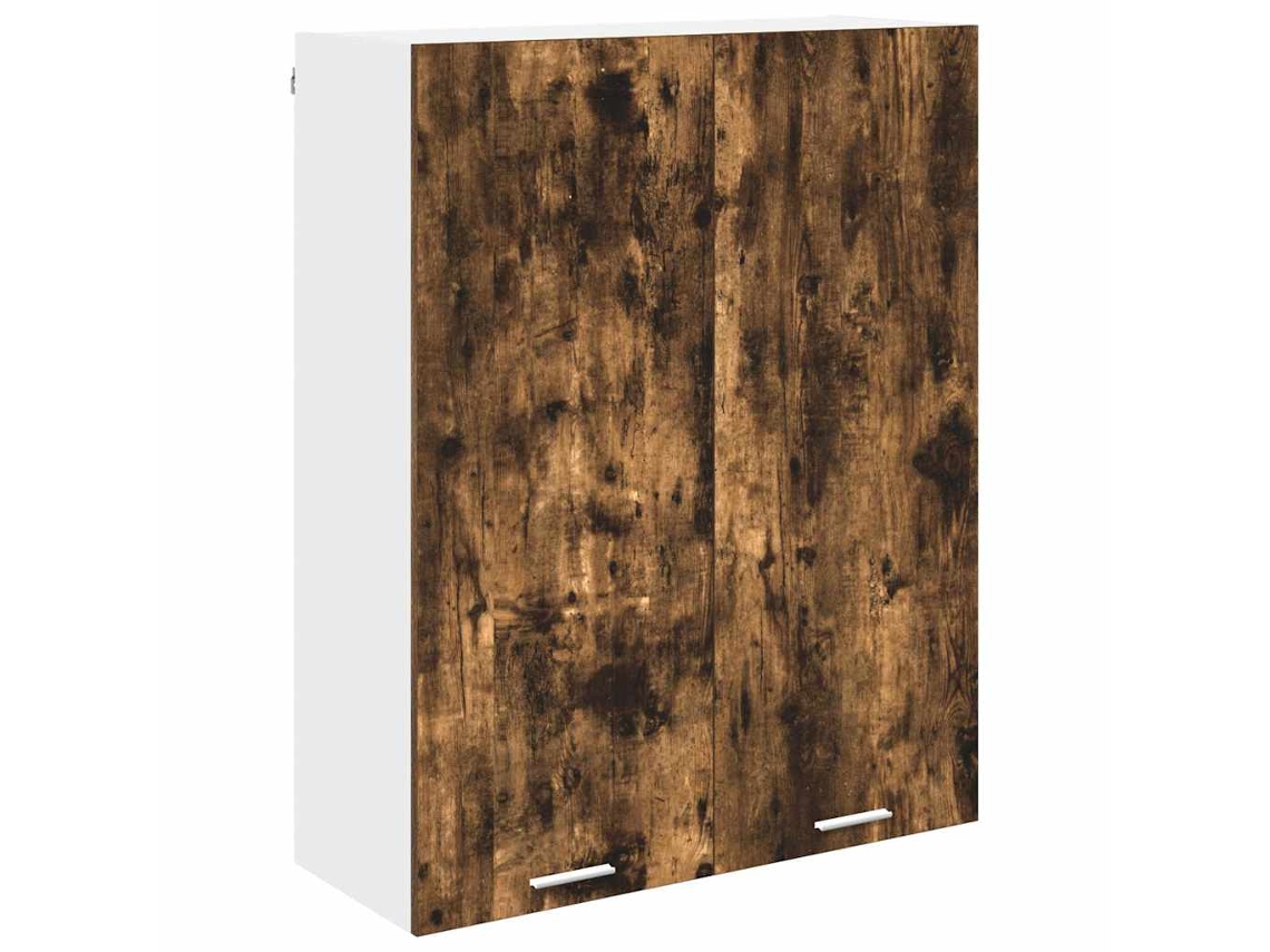 Maison Exclusive - Mueble Colgante Con Puerta Roble Ahumado 80 X 31 X 100 Cm