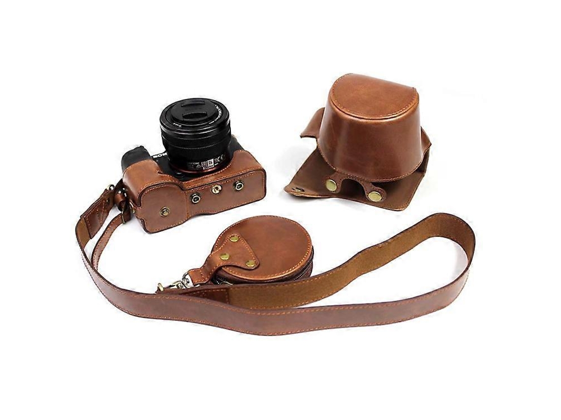 Funda de piel sintética para cámara Sony A7c Facpoet