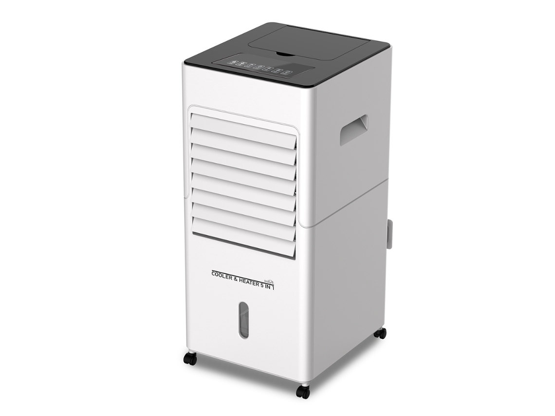 Calentador y enfriador 5 en 1, 2000 W, humidificador y purificador, calentador de aire eléctrico, portátil, control remoto, control remoto Starlyf