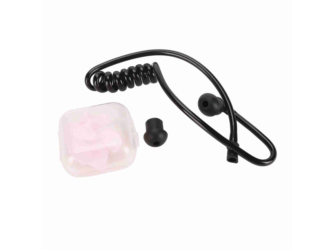 Tubo Acústico Ergonómico Con Auriculares Para Radios Bidireccionales - Repuesto - Rosa