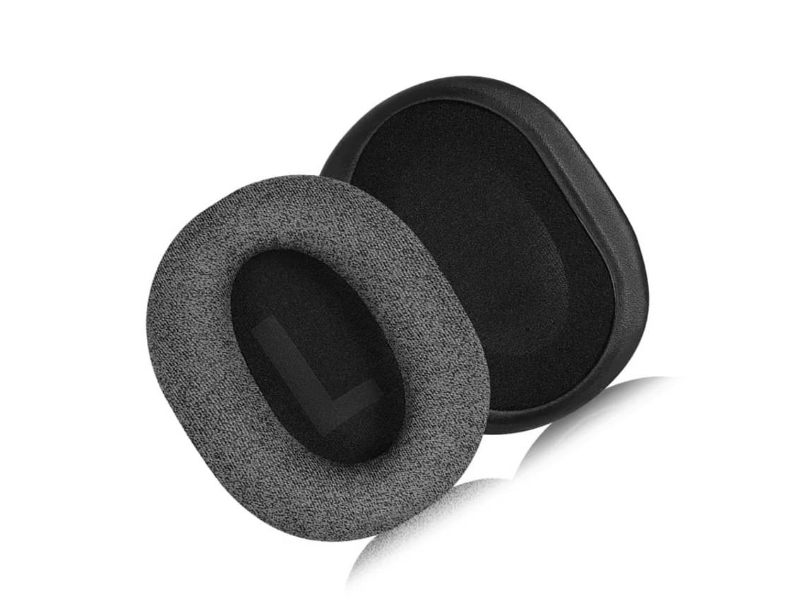 Almohadillas de algodón Szsmart para Logitech G Pro X negras (paquete de 2)