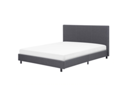 Cama de agua BELIANI Albi de Poliéster Gris 175x211x94