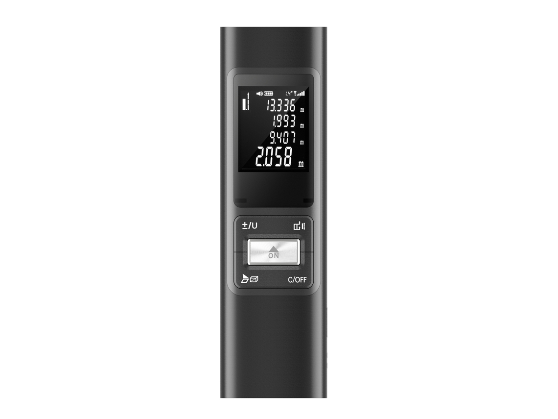 Medidor De Distancia Láser Portátil Recargable Con Autocalibración, Precisión De ±2 Mm, Para Construcción Y Decoración.
