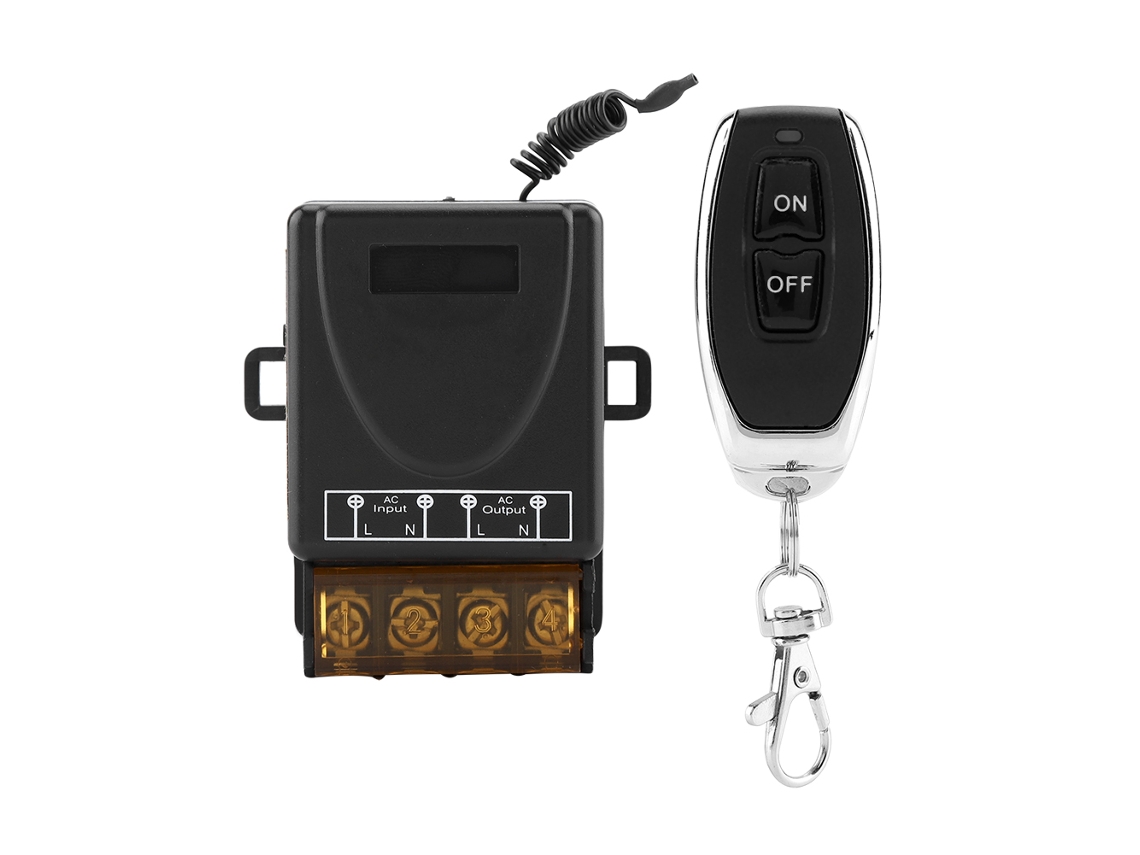 2026-interruptor De Control Remoto Inalámbrico De 3000w Relé Unidireccional Receptor Transmisor (ac80-250v)