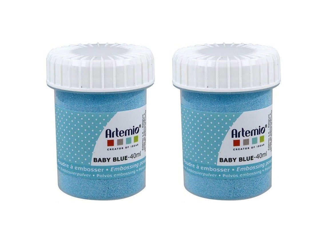 Polvo gofrado 80 ml - Azul claro ARTEMIO