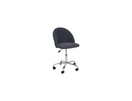 Silla con ruedas poliéster gris 89x57.5x54cm MUEMUE