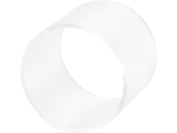 Pantalla ligera y protectora para faroles de gas de exterior.