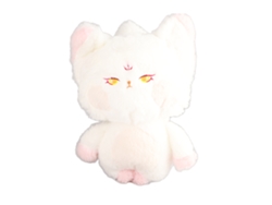 Muñeco De Zorro Estilo Bonito Material Peluche Suave Juguete Animado Para Niños Regalo De Cumpleaños Ojos Dorados 60cm