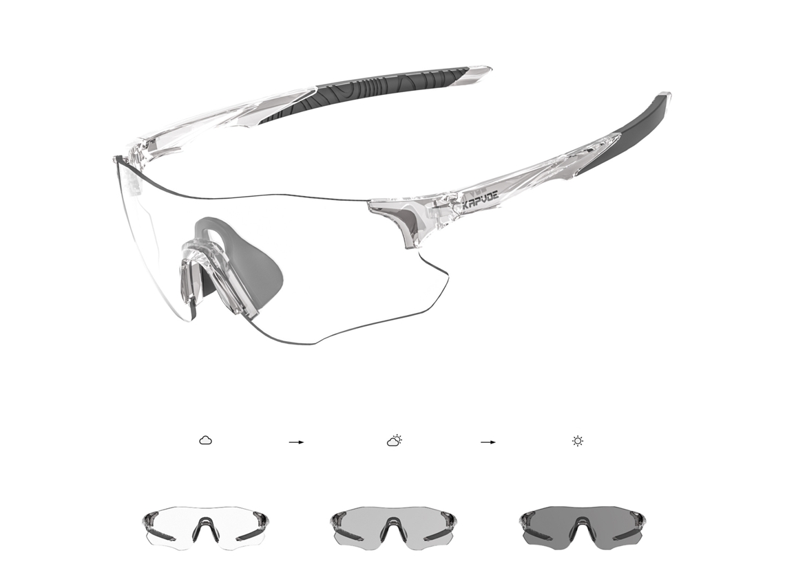 Gafas Fotocromáticas Para Ciclismo, Resistentes Al Viento Y A La Arena, Ideales Para Ciclismo, Running Y Deportes Al Aire Libre.