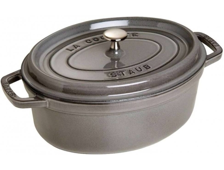 Cacerola STAUB (Gris - Hierro Fundido - 33 cm)