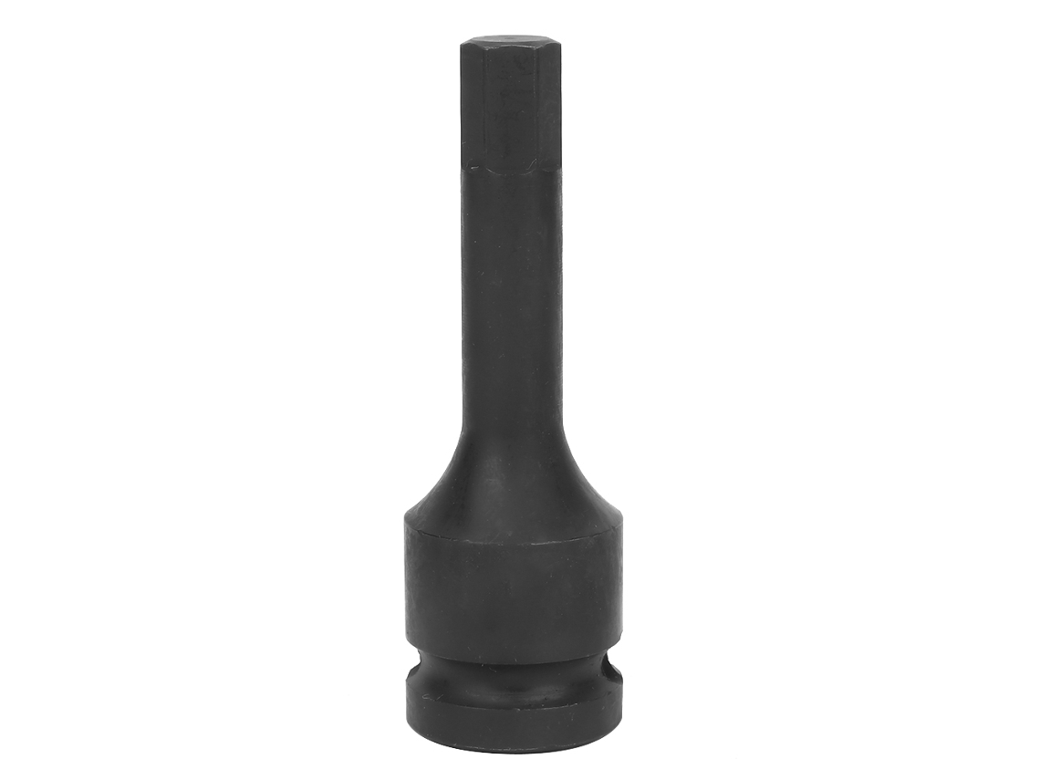 Llave De Impacto Hexagonal De 1/2 Pulgada Con Adaptador Para Puntas, Acero Cromo-molibdeno H10