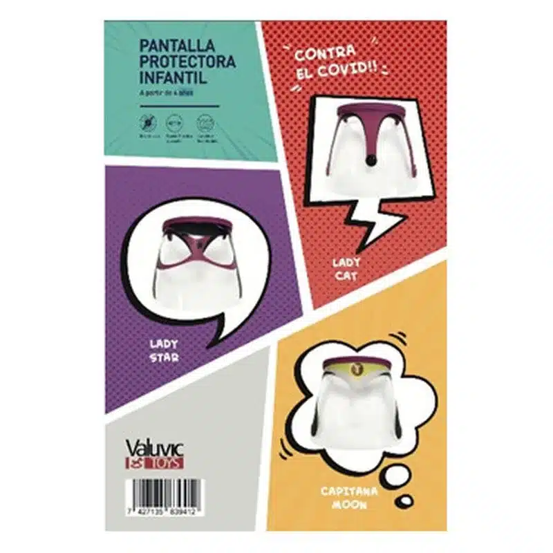 Pack 3 Pantallas Protectores Niña Super Héroes Cb/39412 Valuvic P20valuvic