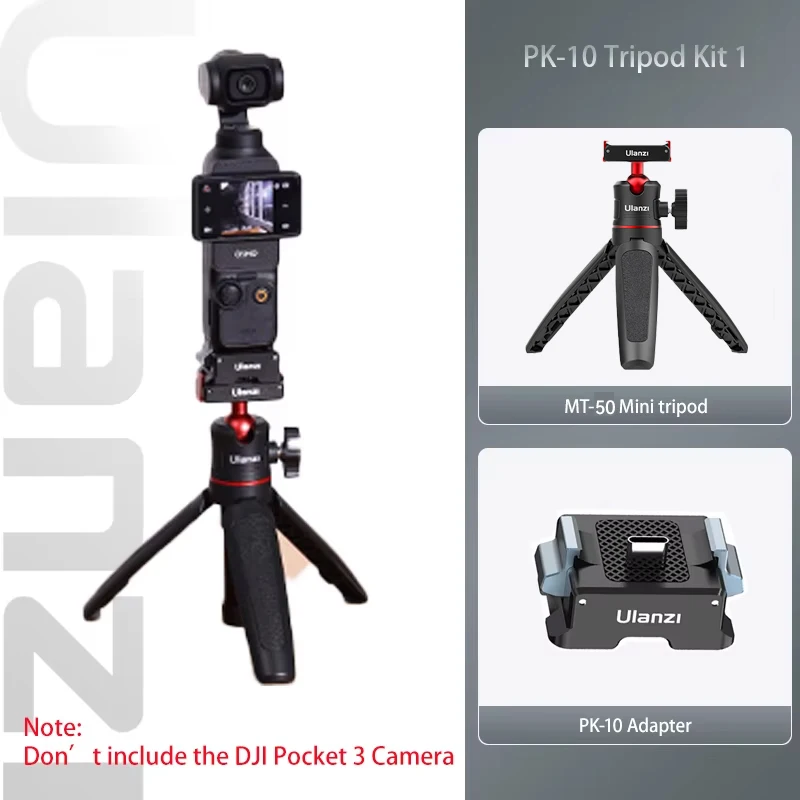 Trípode magnético MT-50 para DJI Osmo Action 5/4/3, ajustable, palo selfie subacuático, soporte para cámara de acción