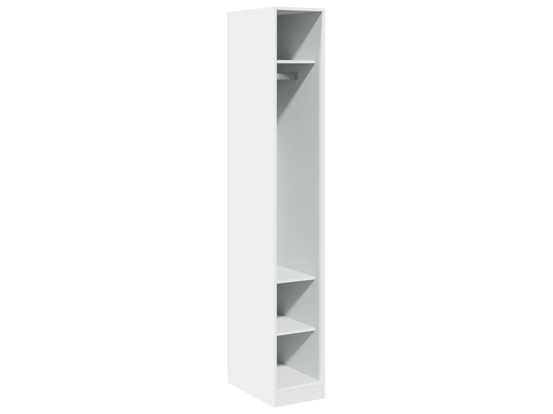 Armario 30x50x200 cm Derivados de Madera Blanco MAISON EXCLUSIVE