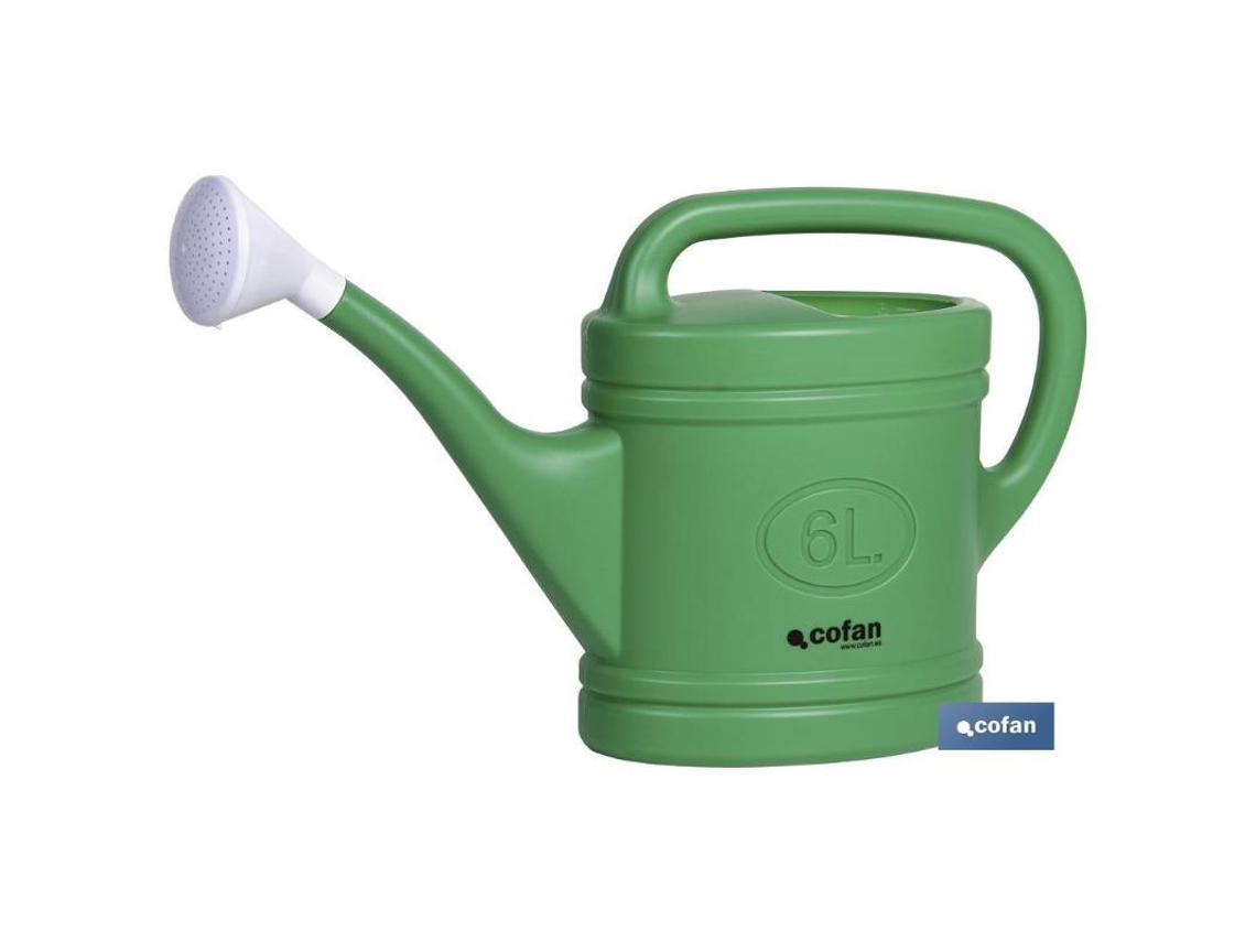 Regadera verde 6 litros 53x15x32cm