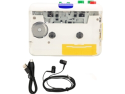 Reproductor De Casetes Portátil Usb Con Convertidor De Casetes Y Conector De 3,5 Mm.