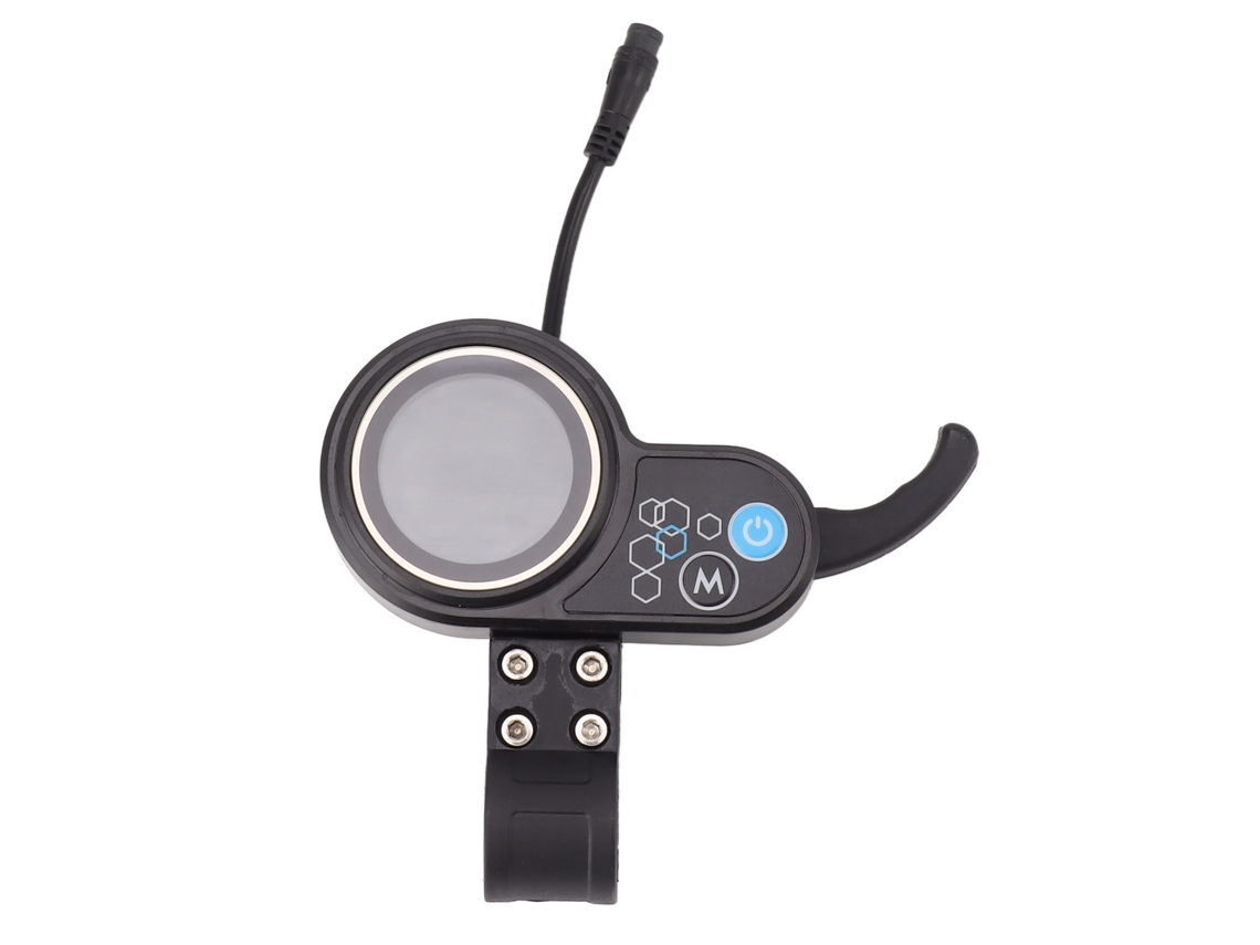 Panel De Visualización Impermeable Para Patinete Eléctrico Con Conector De 6 Pines Y Puerto Usb, Panel Lcd Para Bicicleta Eléctrica