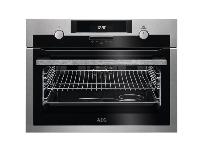 Horno AEG SenseCook KEE542020M (43 L - 59.4 cm - Inox)
