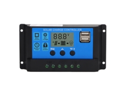 Controlador De Panel Solar Pwm Mppt 12v 24v 100a Con Pantalla Lcd Regulador Fotovoltaico Cargador Solar