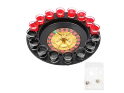 Juego De Mesa Giratoria Para Copas De Chupito Con 16 Copas Y 2 Bolas De Metal Diversión Infinita Para Fiestas