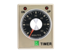 Relé De Retardo De Tiempo De 24 V Cc Y 60 Minutos Ah3-3 (60m) De Alta Calidad