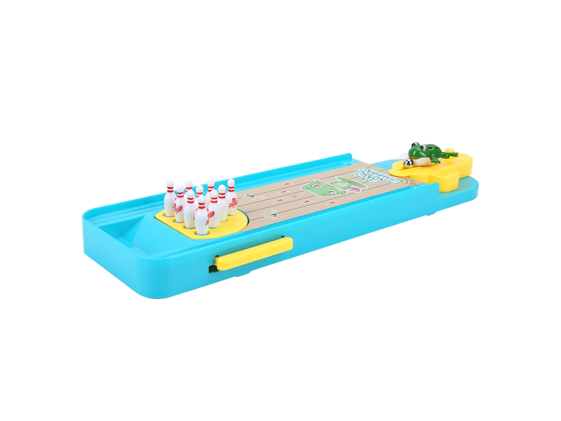 Minijuego De Bolos De Mesa Para El Entretenimiento: Juguete Interactivo Para Padres E Hijos.