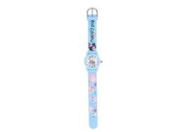 Dan26-reloj De Juguete Infantil 3d Cartoon Cerdo Cute Impermeable Para Niños De 3 A 8 Años Azul Escala Clara Casa Escuela