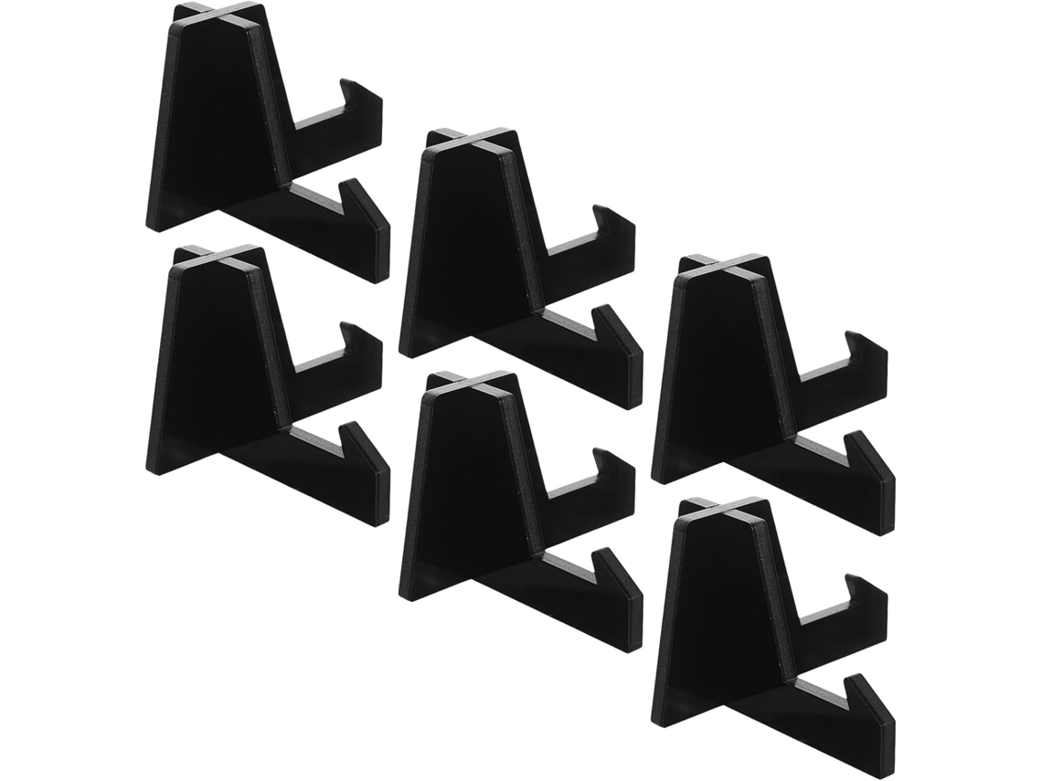 Besportble Tarjetero De Acrílico Negro Fácil De Limpiar Y La Mano 8,00 X 8,00 X 5,00 Cm Pulgadas -informaci...