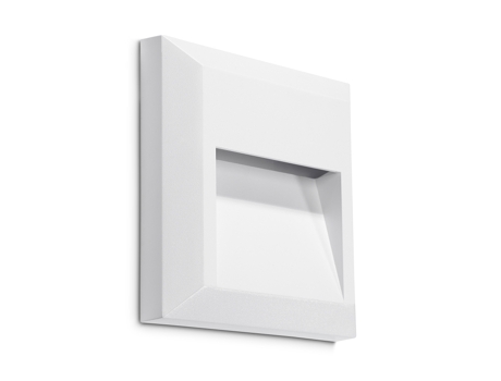 Aplique de Pared LEDS·C4 Kossel Indirect Square (Blanco - LED - 1.5W)