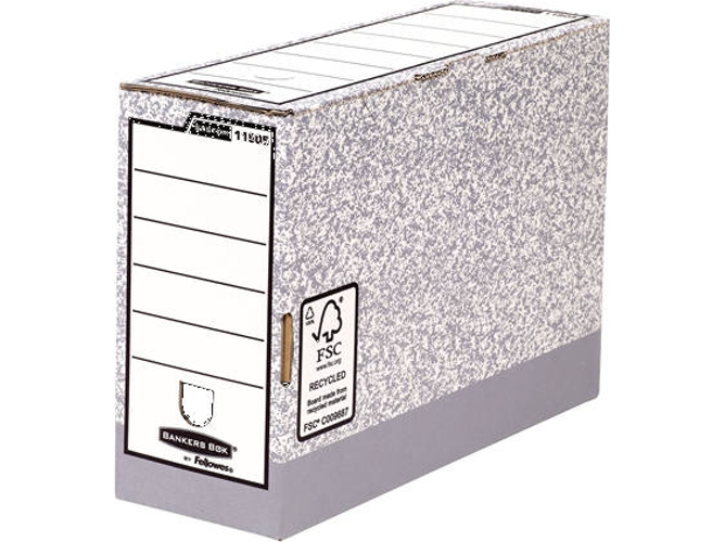 Archivador para Dossiers FELLOWES 1180501 (Gris - 12.8x26.2x36.6cm - A4 - Papel)