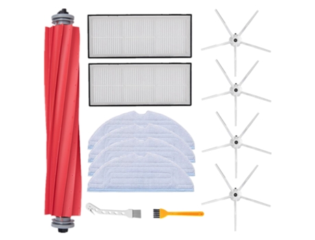 Kit de piezas de repuesto de 13 Uds para Robot aspirador Xiaomi Roborock S7, cepillo principal con rodillo lateral, filtro HEPA, almohadillas para ...