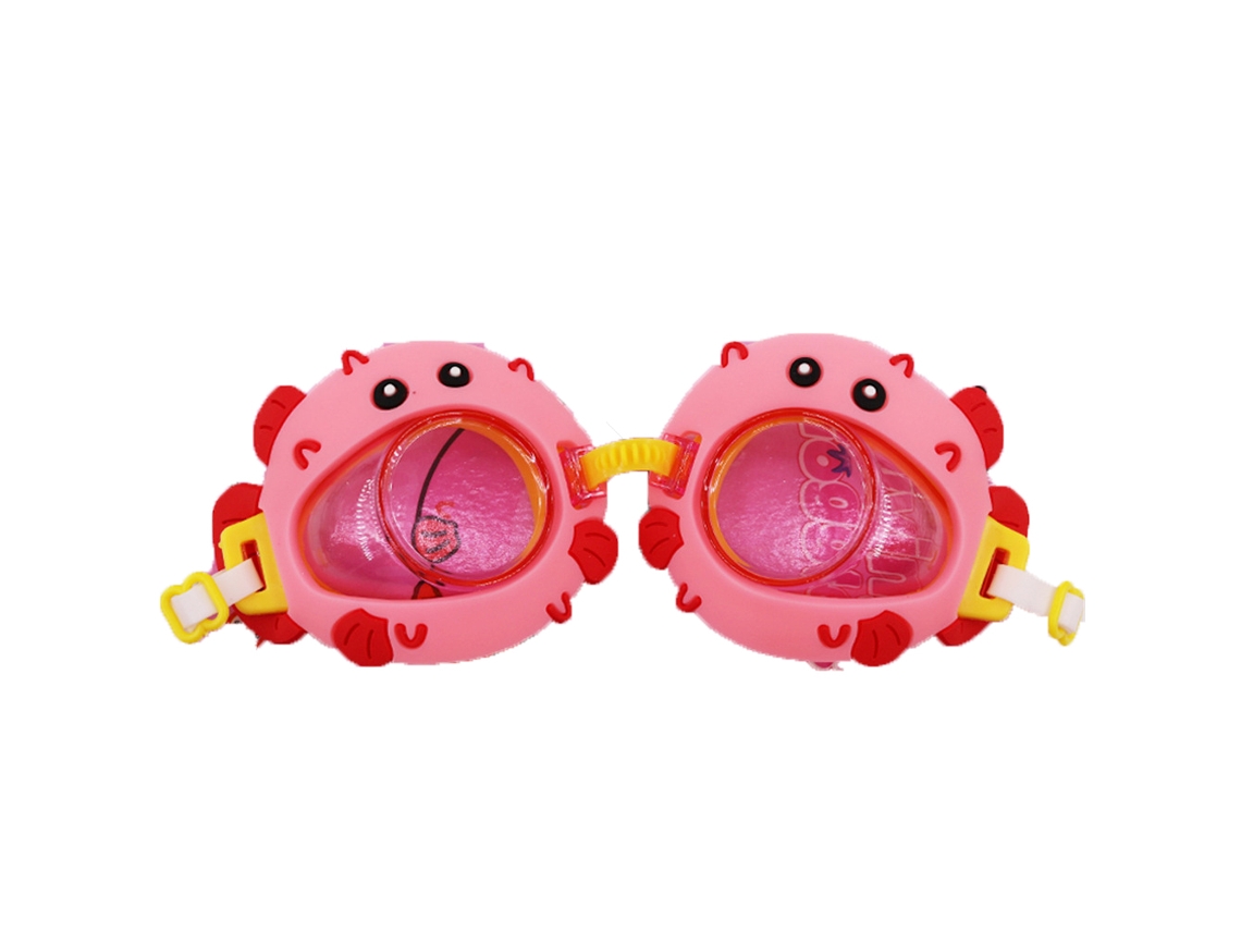 Gafas de natación para niños antivaho, impermeables y con diseño de dibujos animados.