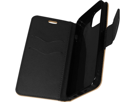 Funda Apple iPhone 13 Pro Max AVIZAR con Tarjetero (Dorado)
