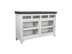 Buffet Mango Cristal Gris 165x45,7x105,4cm