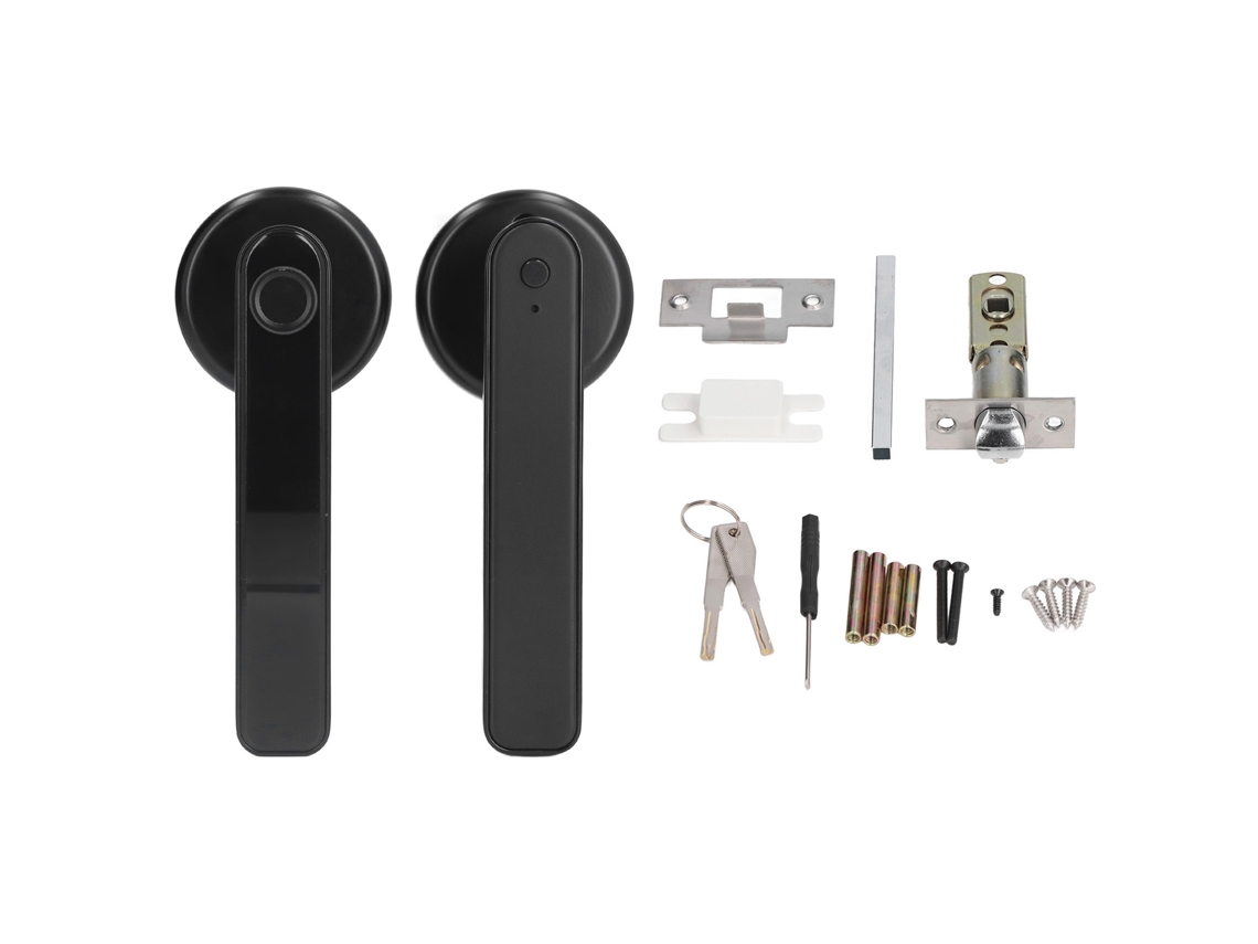 Cerradura Inteligente 3 En 1 Con Lector De Huellas Dactilares, Contraseña Y Llave, Con Carga Usb Para El Hogar, La Oficina Y El Hotel.