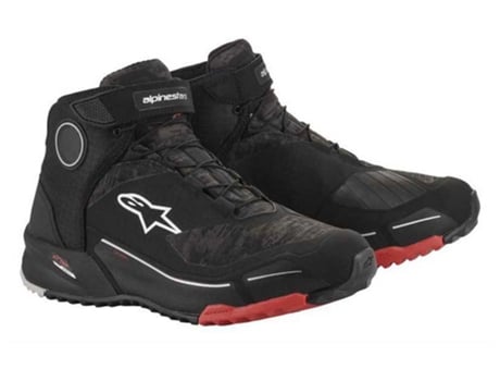 Botas Unisex ALPINESTARS Cr-x Drystar Riding Negro para Motociclismo (EU 44)