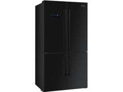 Frigorífico americano SMEG FQ60NDF (A+), negro