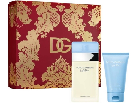 Cofre de Perfume DOLCE & GABBANA Light Blue Eau de Toilette (100 ml) + Crema Corporal (50 ml)