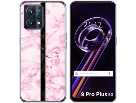 Carcasa para Realme 9 Pro Plus 5G TUMUNDOSMARTPHONE Dibujos Mármol 04 Multicolor