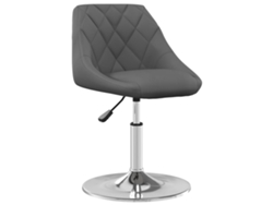 Pack 6 Uds Sillas De Comedor | Silla De Comida | Silla De Cocina Giratorias Terciopelo Gris Oscuro Wsd653606