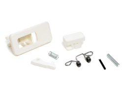 Kit Blanco Tirador De La Puerta - Gorenje 488137 Para Lavadora Dhl000go