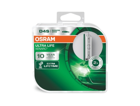 Kit 2 Lámparas xenón D4S 42V35W Ultra Life xenarc® Hcb OSRAM