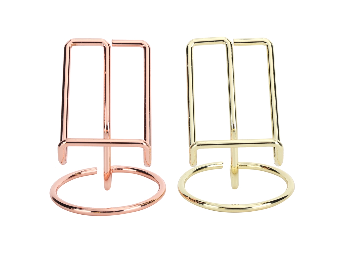 4pcs Soporte De Teléfono De Hierro Forjado Portátil Para Escritorio Función Multiuso Para Lectura Y Pantalla