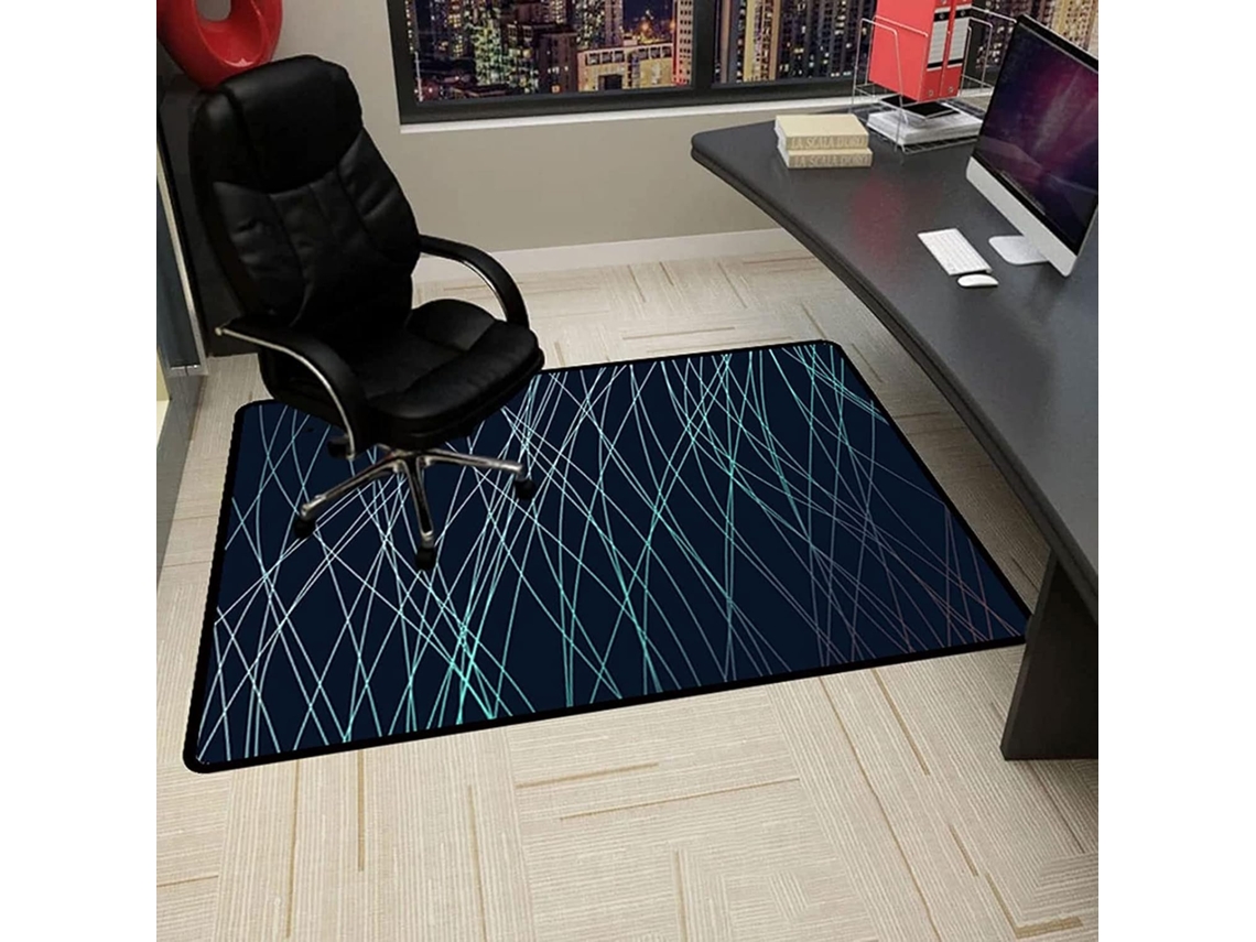 Tapete Cadeira Escritório Piso Antiderrapante Laminado Cadeira, Retangular Proteção Laminado,