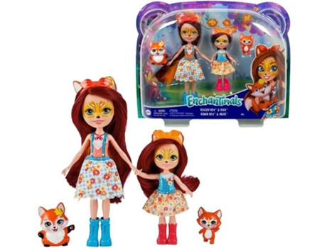 MuÁÂÁÂÁÂÁ±eca ENCHANTIMALS Enchantimals Hermanas Felicity Y Feana Fox (Edad MÁÂÁÂÁÂÁ nima: 4 AÁÂÁÂÁÂÁ±os)