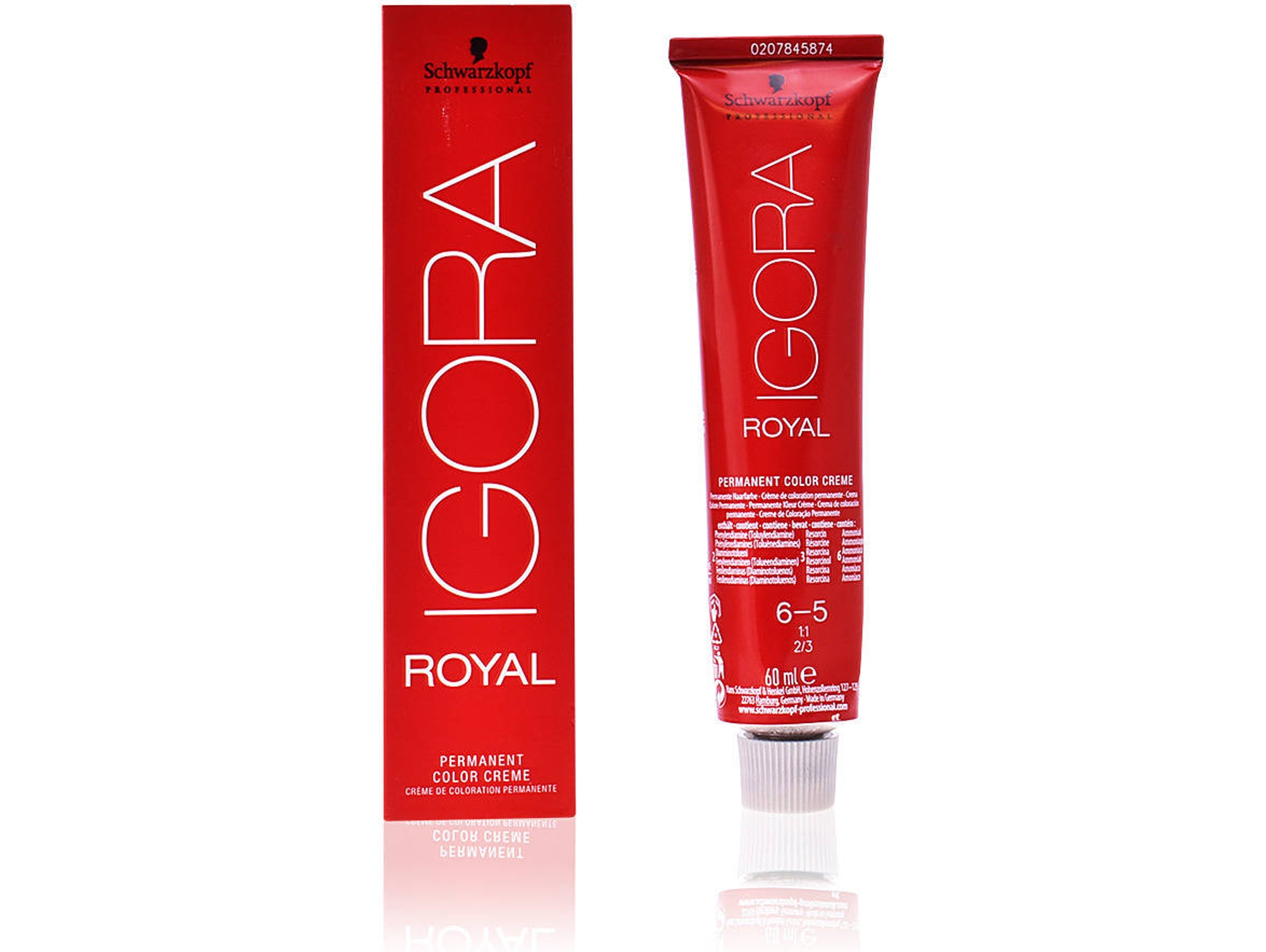 Tinte de Cabello SCHWARZKOPF Igora Royal 6-5 (60 ml)