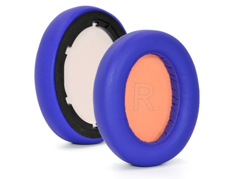 Substituição de protetores de ouvido de couro proteico para Anker Soundcore Life Q10/Q10 BT Azul