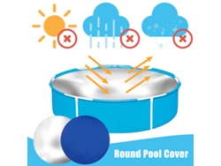 Cubierta de piscina (impermeable y a prueba de viento)